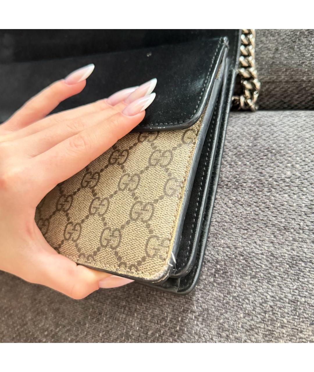 GUCCI Бежевая сумка тоут, фото 8