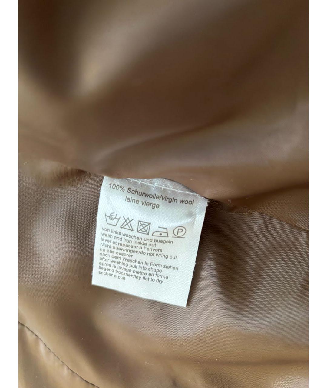 CERRUTI 1881 Хаки шерстяной жакет/пиджак, фото 5