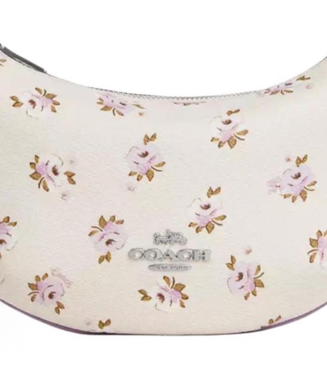 COACH Белая сумка через плечо, фото 4