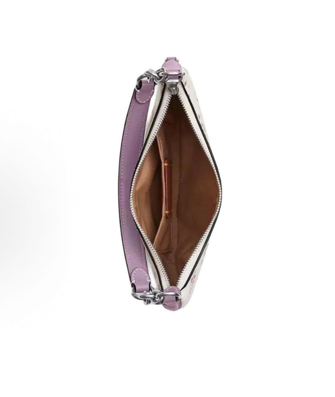 COACH Белая сумка через плечо, фото 3