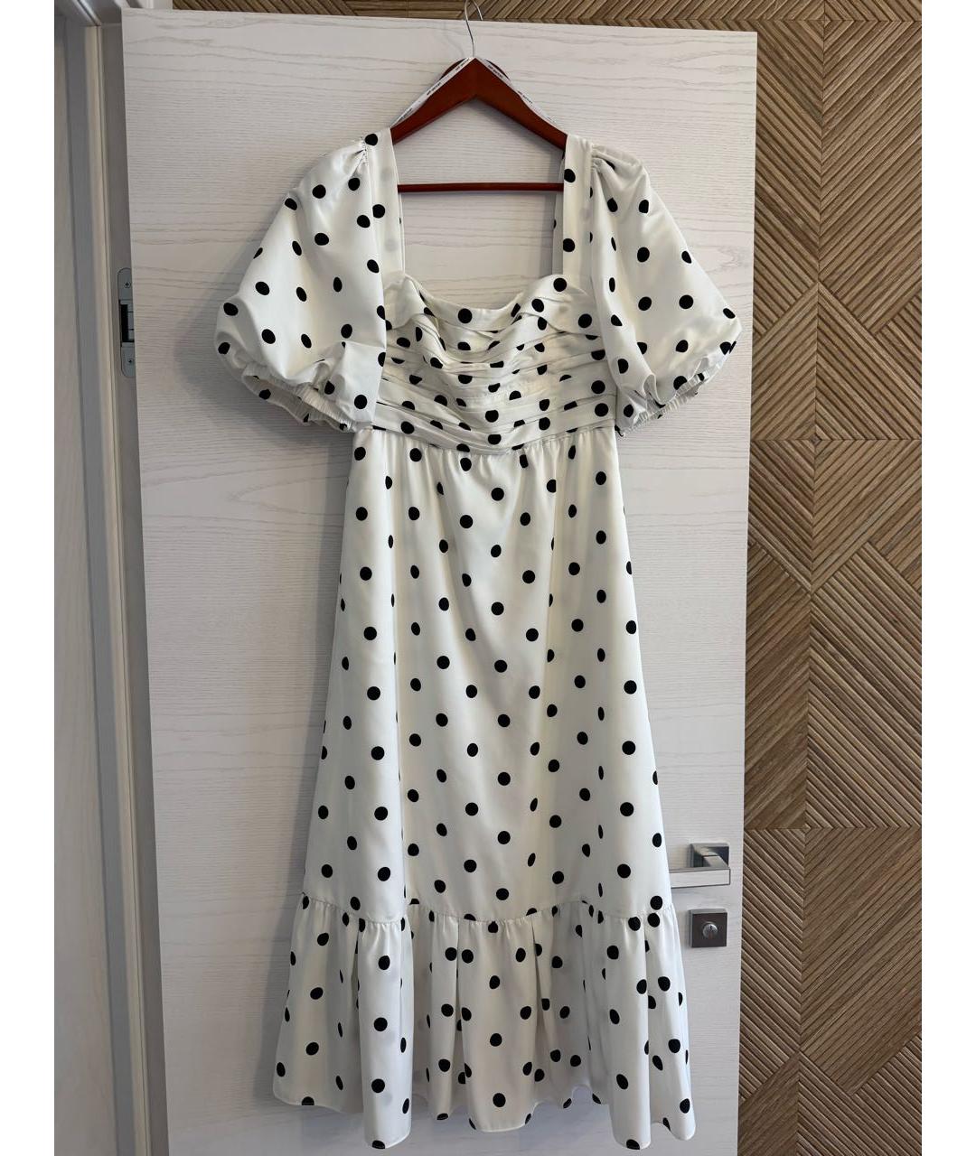 SELF-PORTRAIT Белое полиэстеровое платье, фото 5