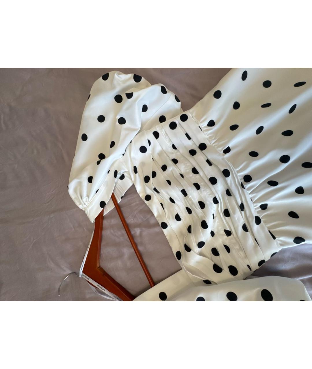 SELF-PORTRAIT Белое полиэстеровое платье, фото 4