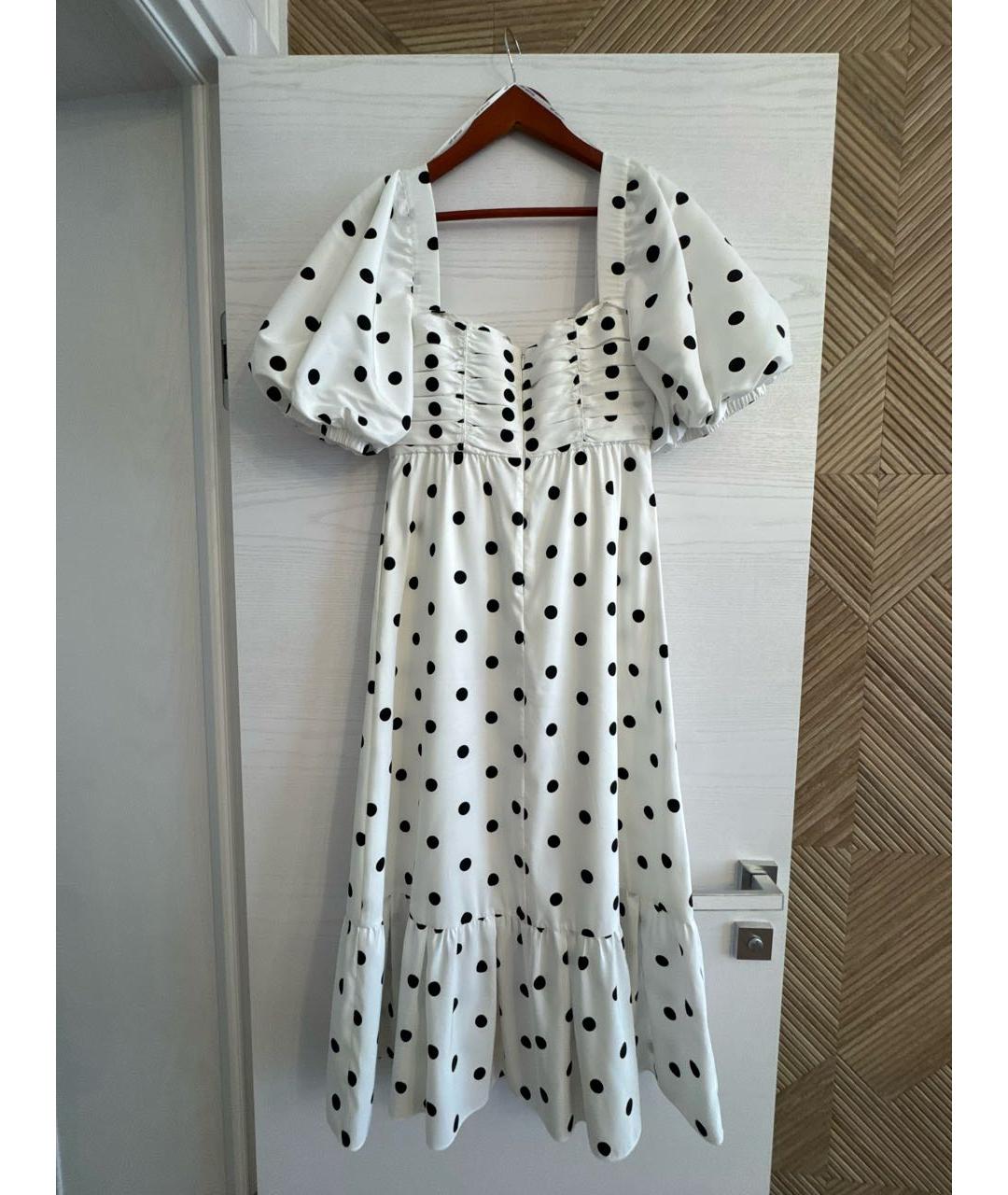 SELF-PORTRAIT Белое полиэстеровое платье, фото 2