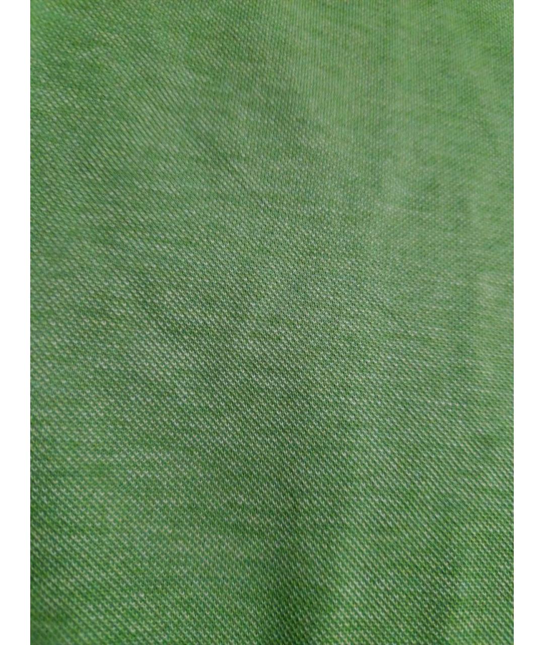 CAPOBIANCO Зеленая хлопковая футболка, фото 4