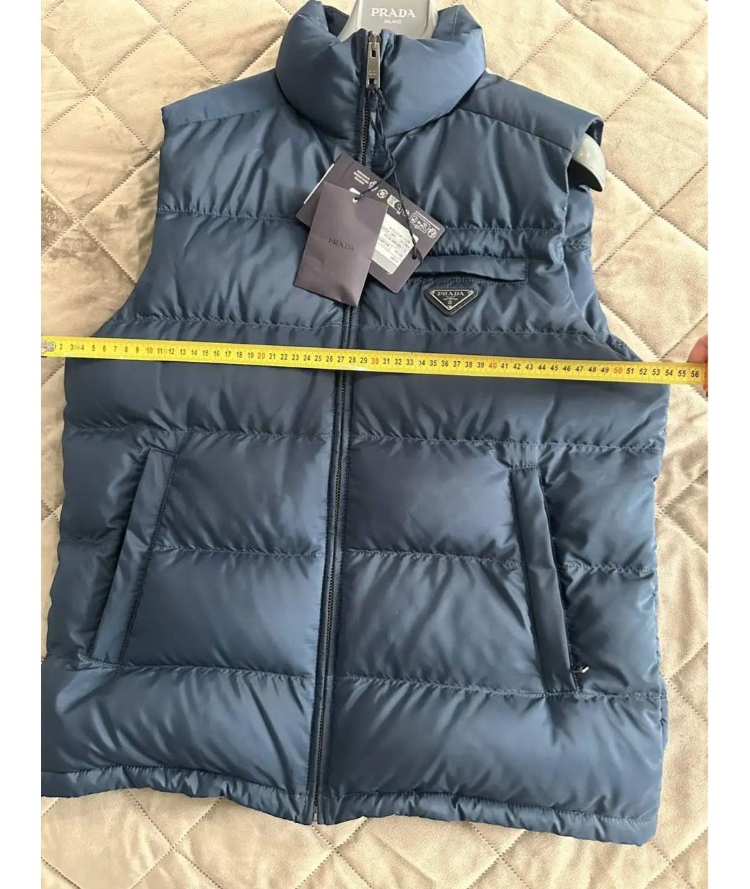 PRADA Синий жилет, фото 4