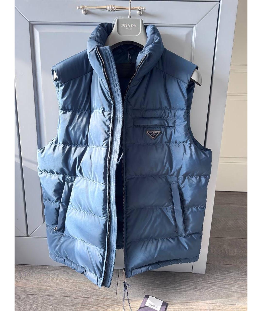 PRADA Синий жилет, фото 3