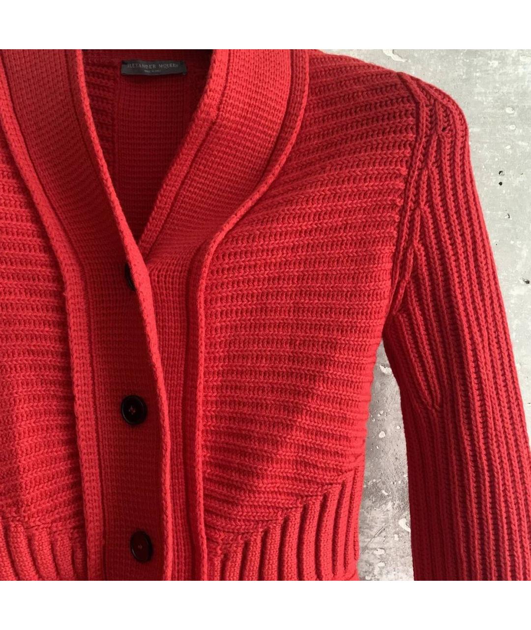 ALEXANDER MCQUEEN Красный жакет/пиджак, фото 4