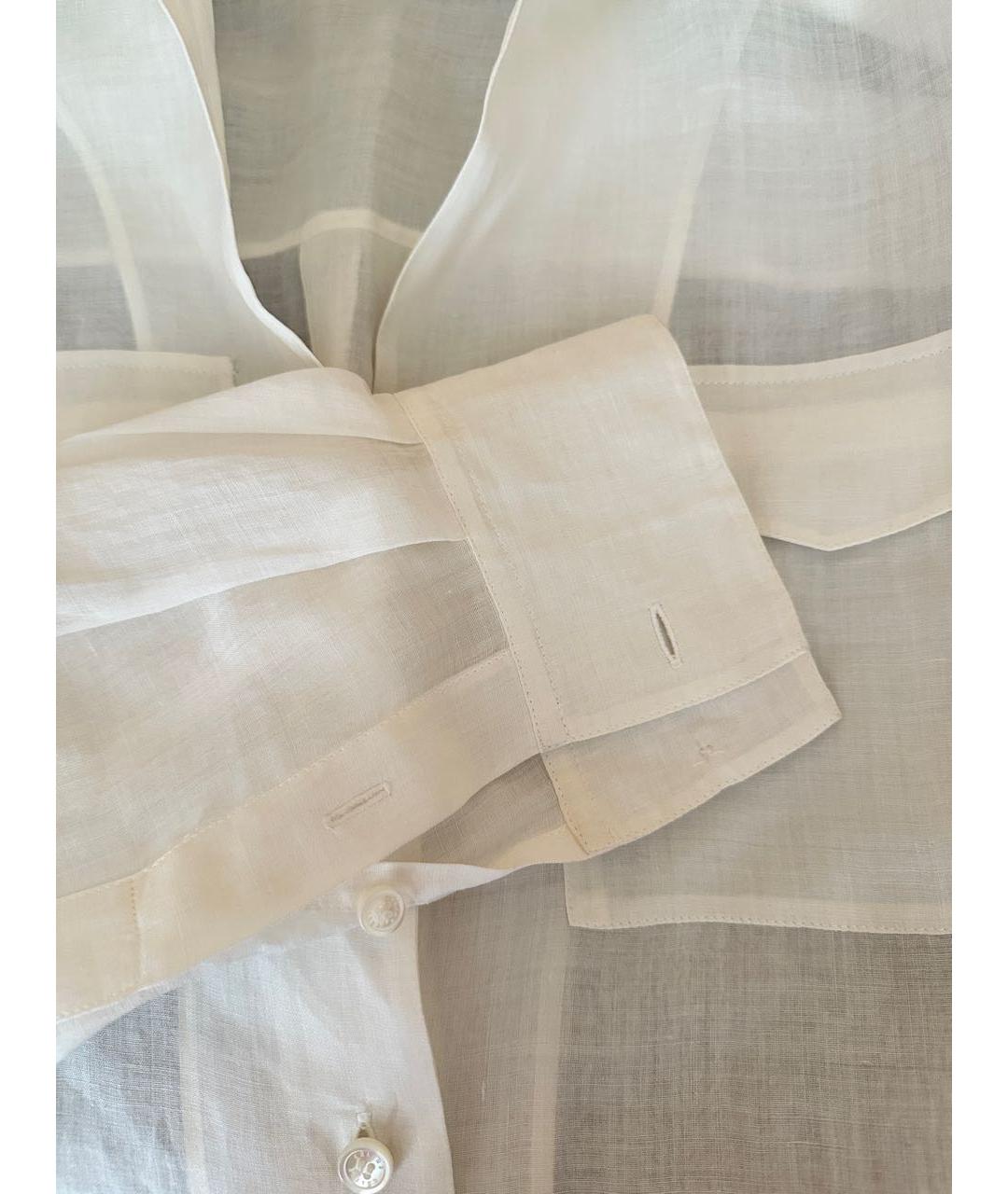 CELINE Белая рубашка, фото 6