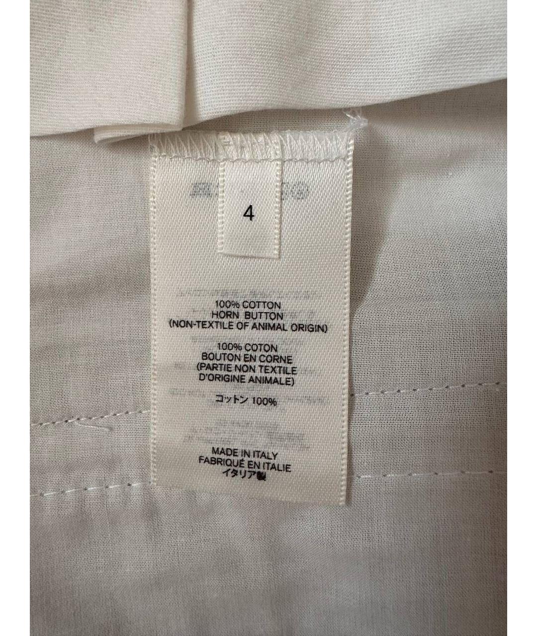 THE ROW Бежевые хлопковые брюки широкие, фото 5