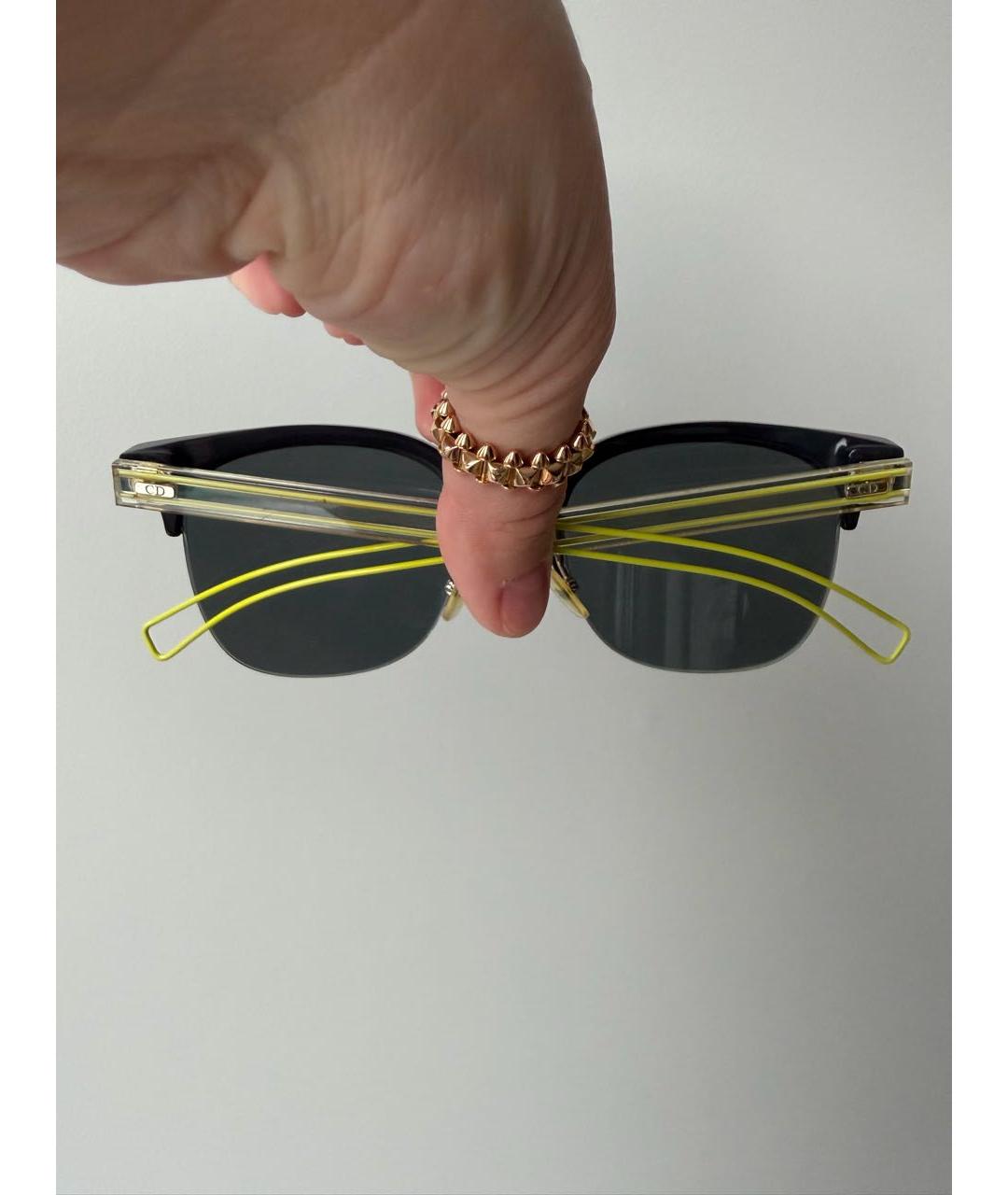 CHRISTIAN DIOR Серые солнцезащитные очки, фото 4