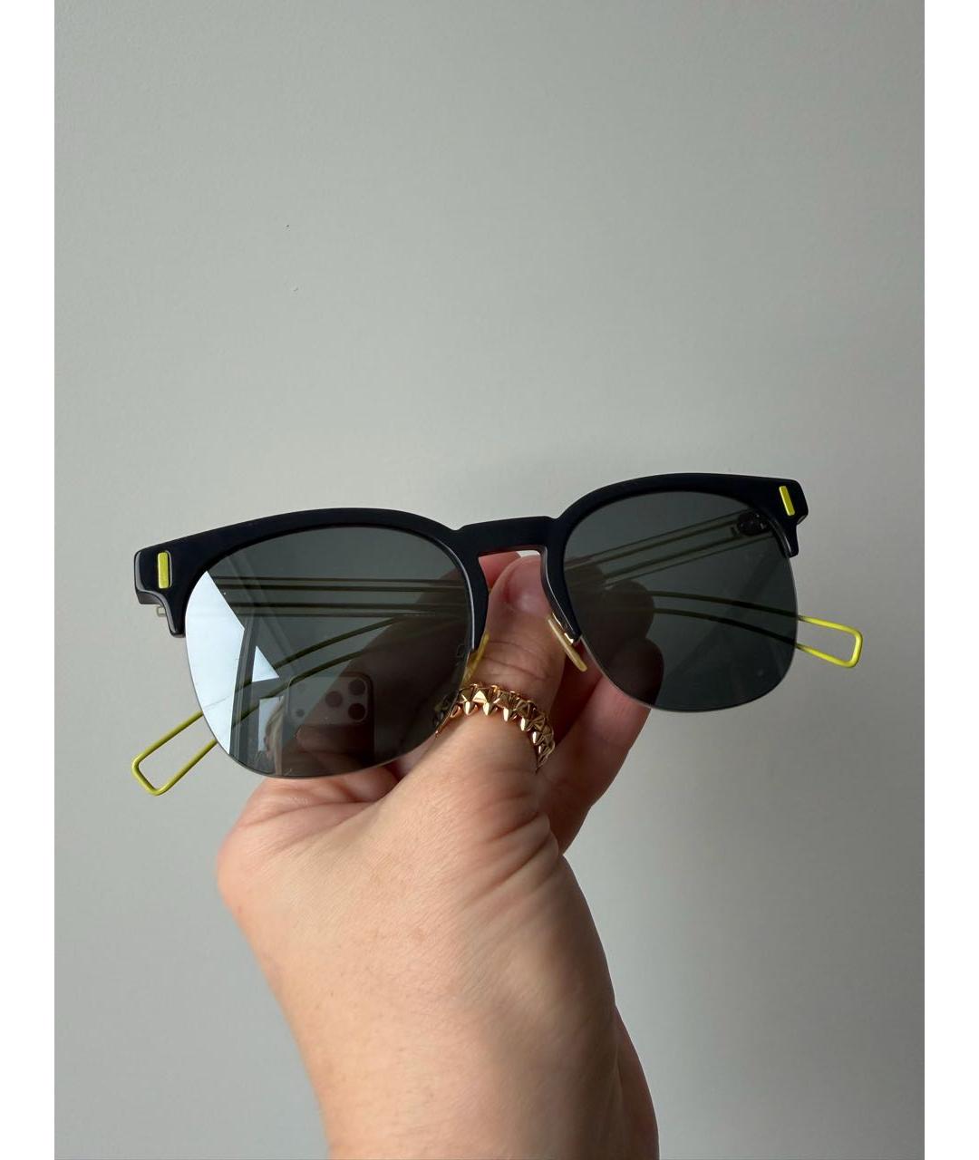 CHRISTIAN DIOR Серые солнцезащитные очки, фото 5