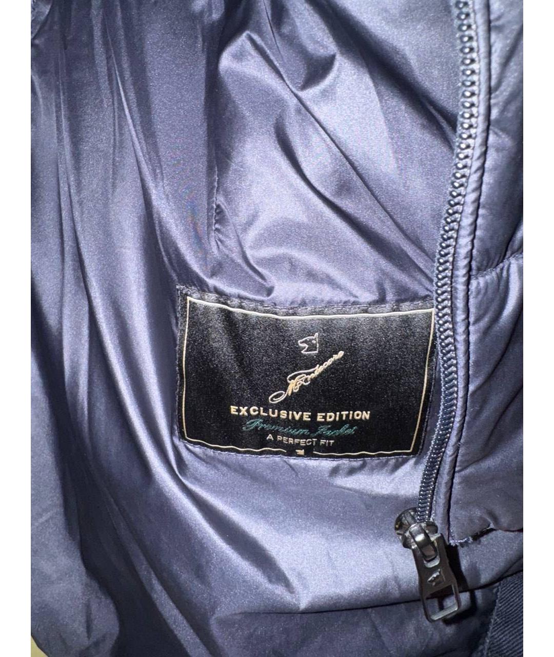 MOORER Черная шерстяная куртка, фото 6