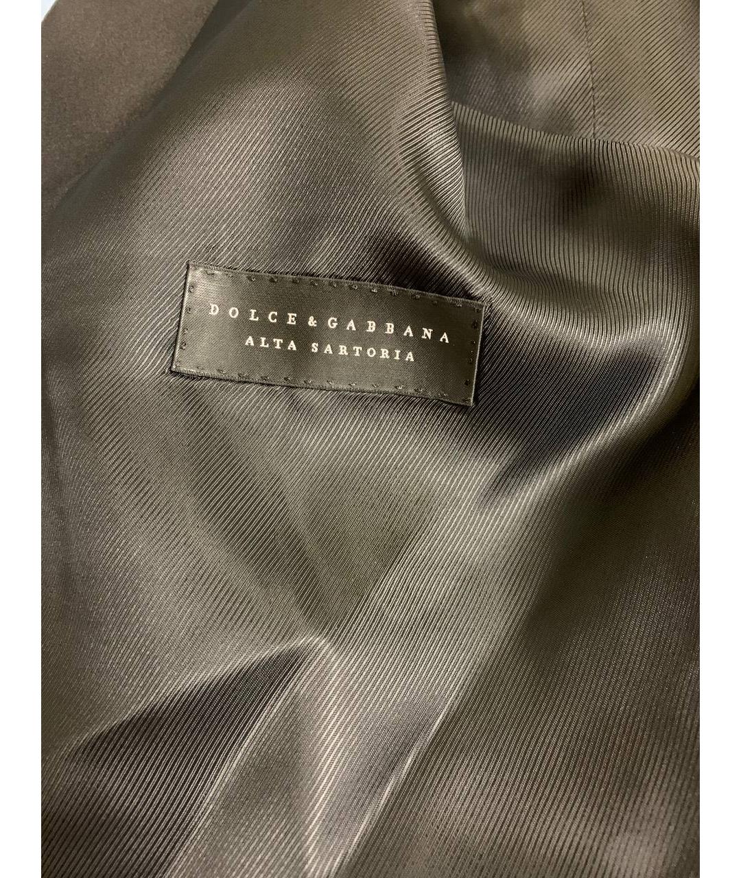 DOLCE&GABBANA Черный шерстяной жилет, фото 4