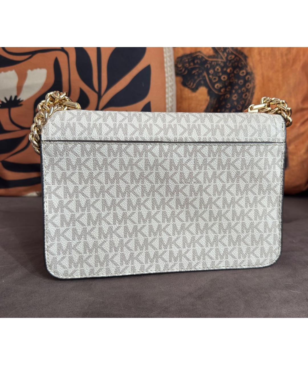 MICHAEL KORS Бежевая сумка через плечо, фото 3