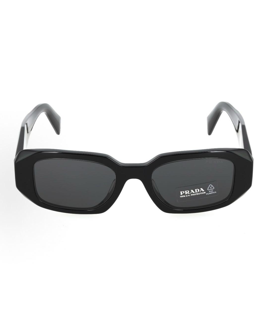 PRADA Черные солнцезащитные очки, фото 2