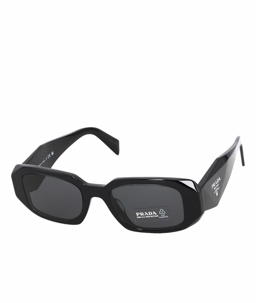 PRADA Черные солнцезащитные очки, фото 1