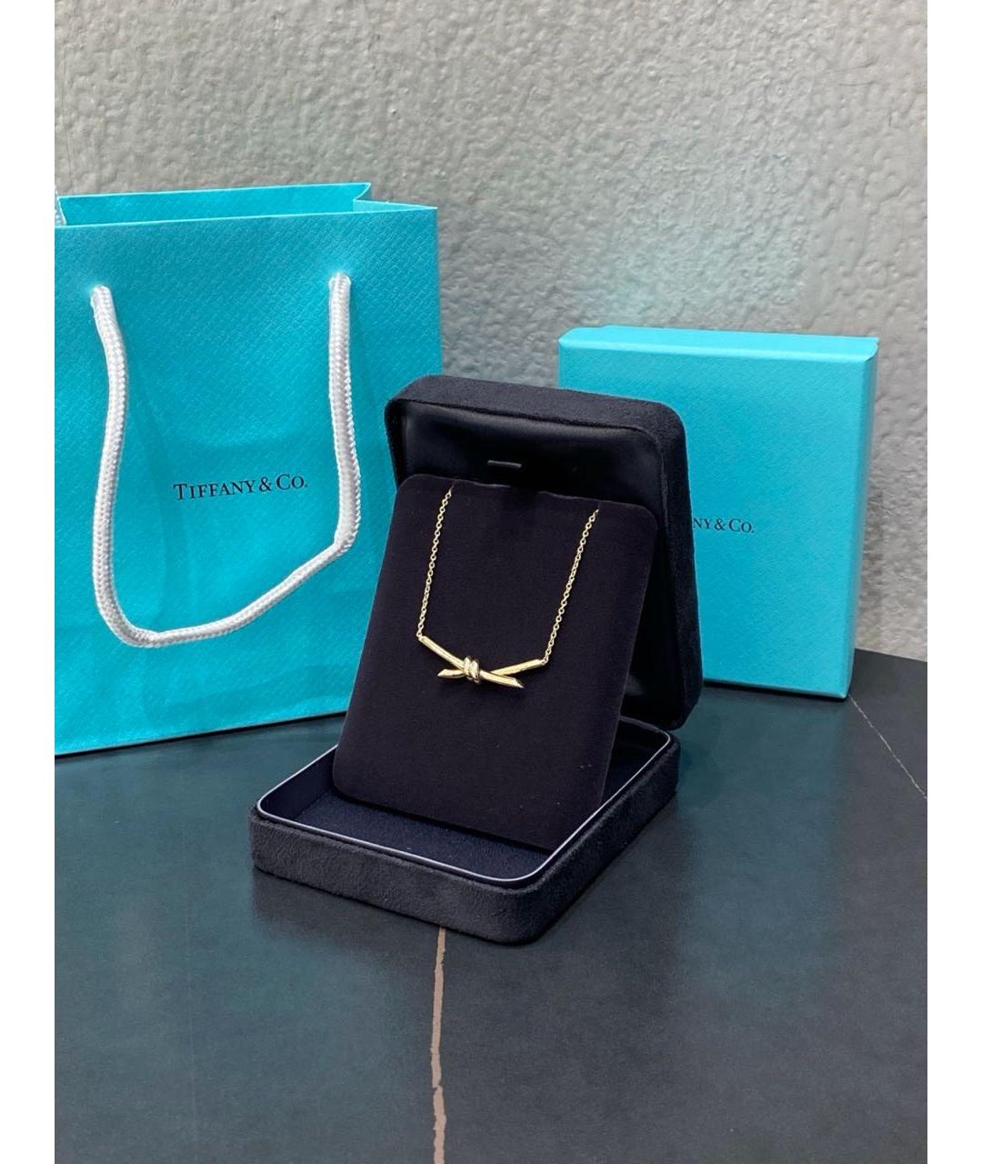 TIFFANY&CO Желтое колье из желтого золота, фото 4