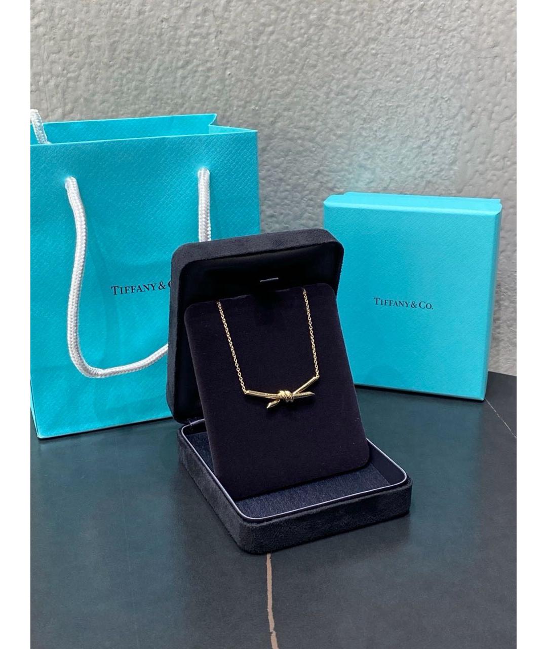 TIFFANY&CO Желтое колье из желтого золота, фото 3