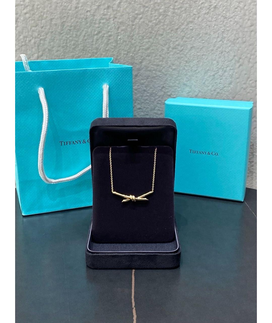 TIFFANY&CO Желтое колье из желтого золота, фото 2