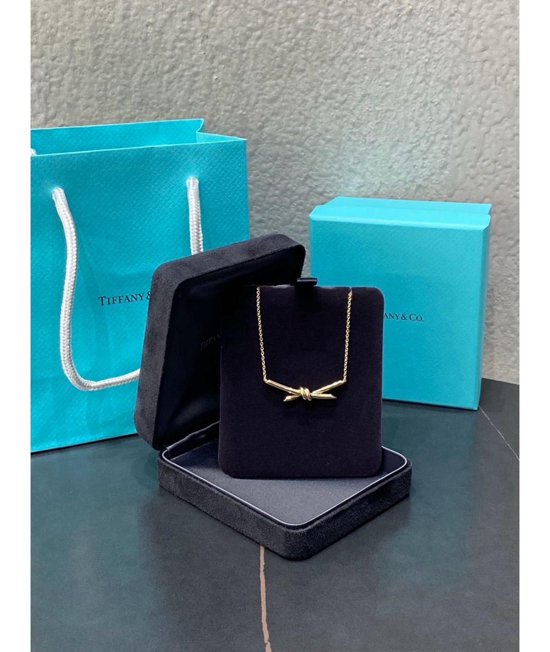 TIFFANY&CO Желтое колье из желтого золота, фото 5