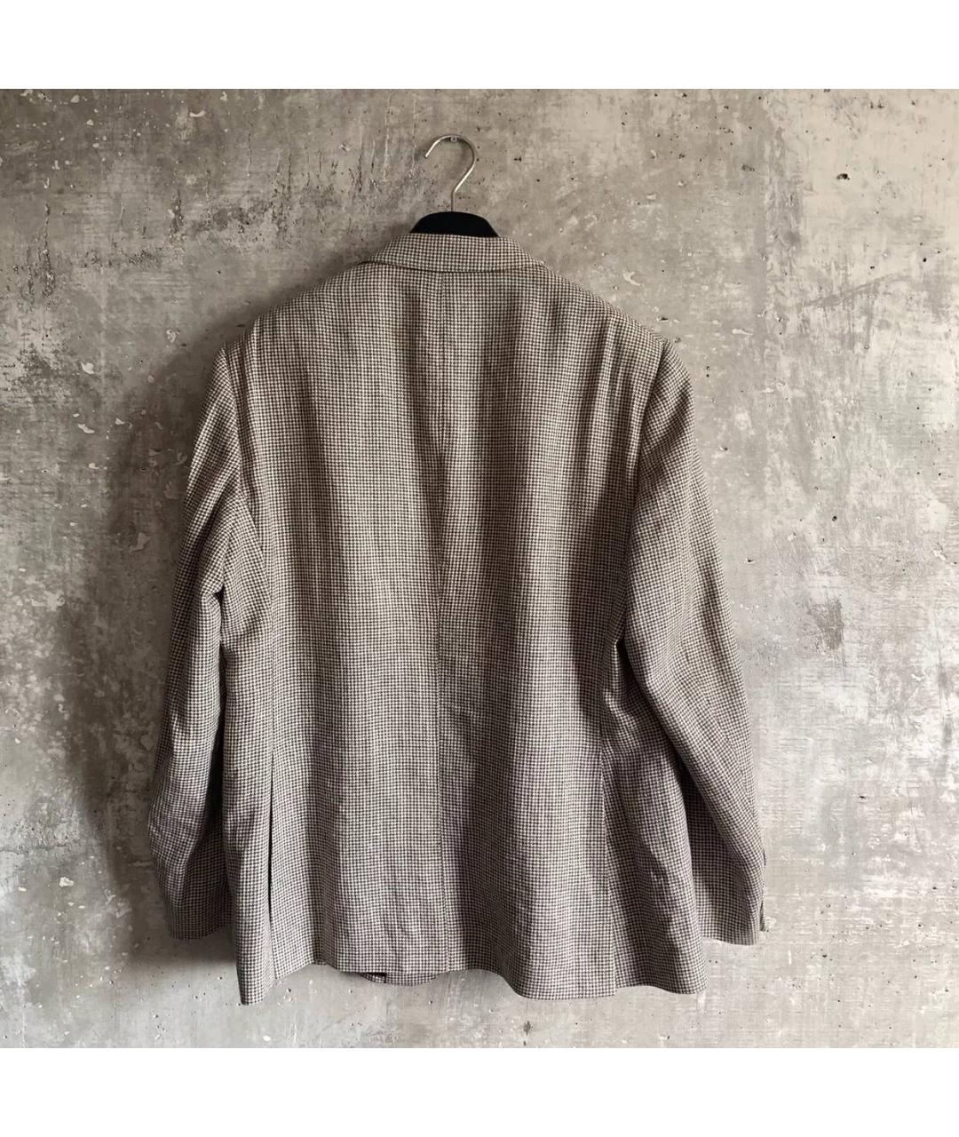 ETRO Бежевый шерстяной пиджак, фото 2