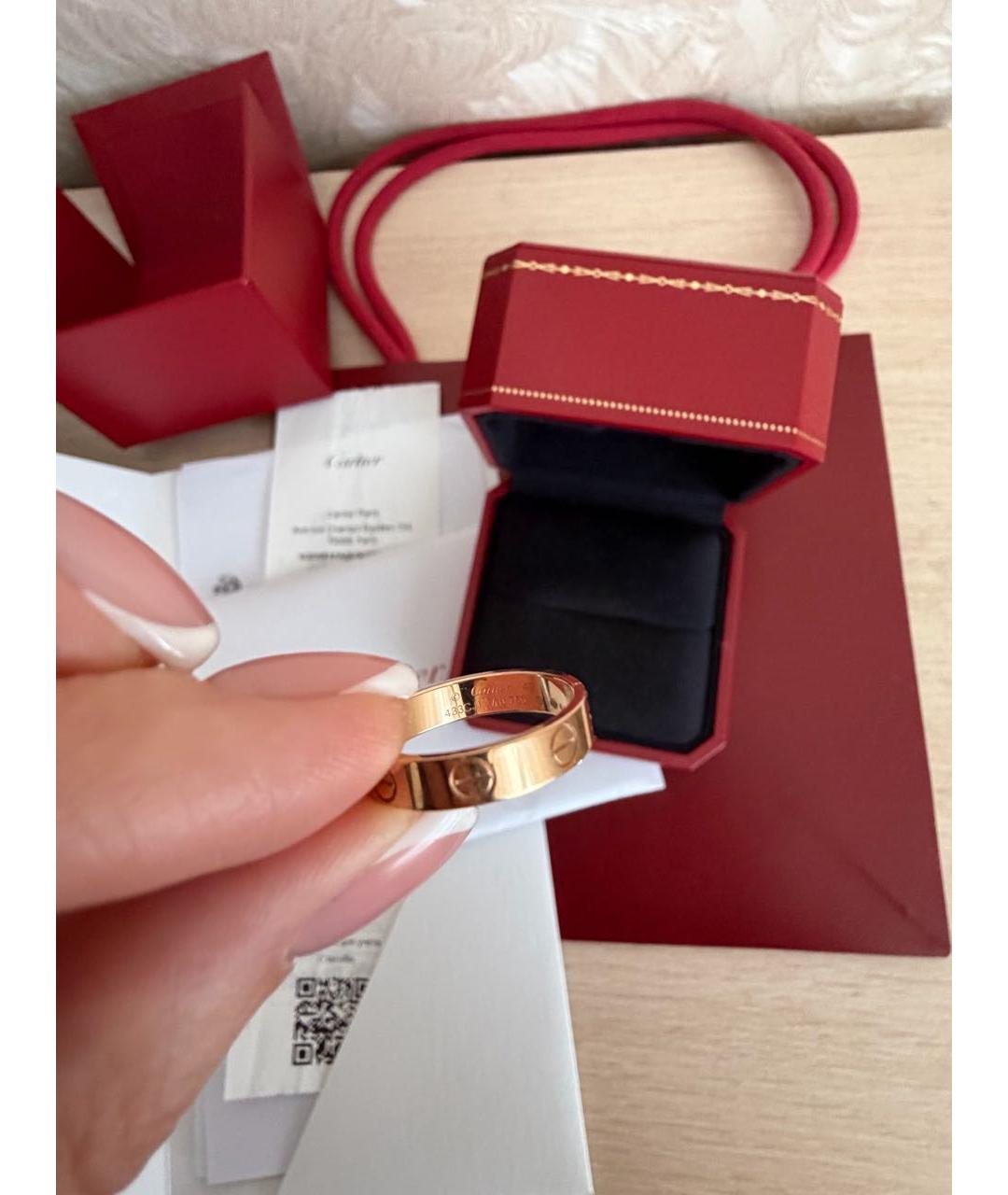 CARTIER Золотое кольцо из розового золота, фото 4