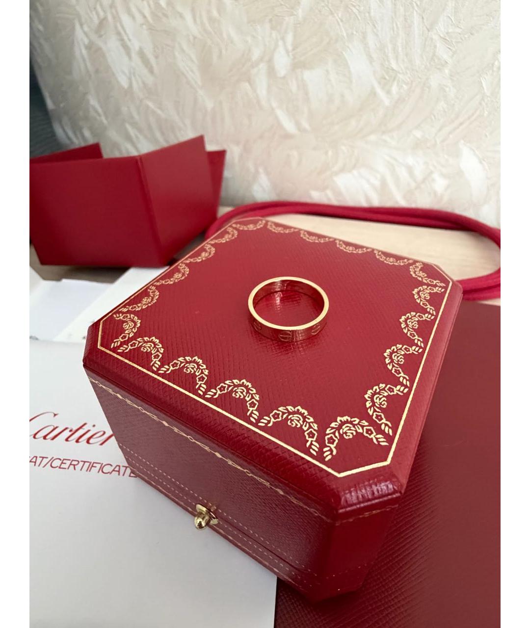 CARTIER Золотое кольцо из розового золота, фото 2