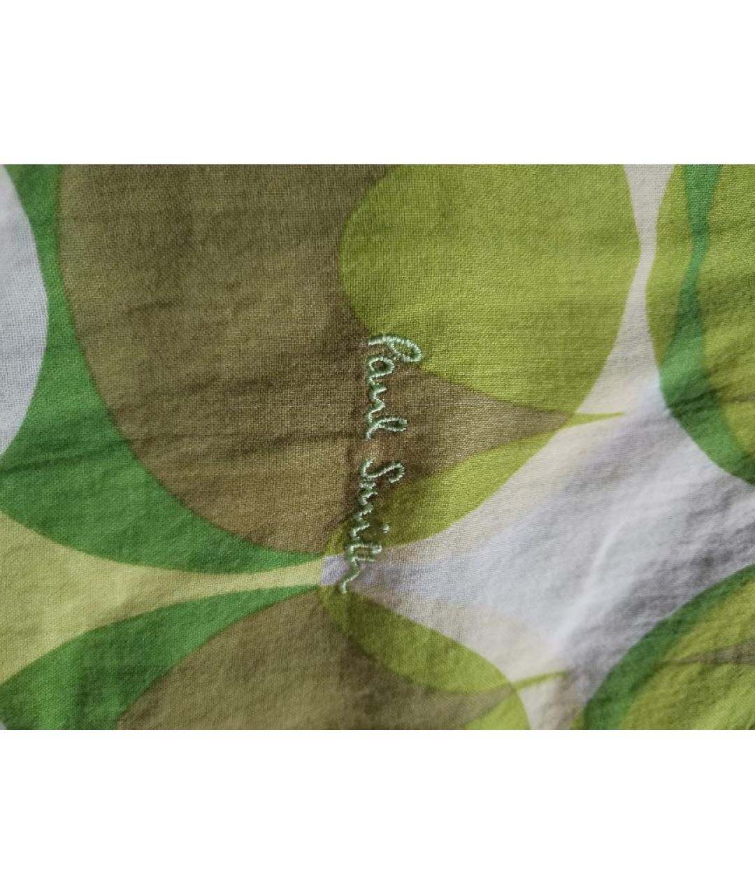 PAUL SMITH Мульти хлопковая кэжуал рубашка, фото 7