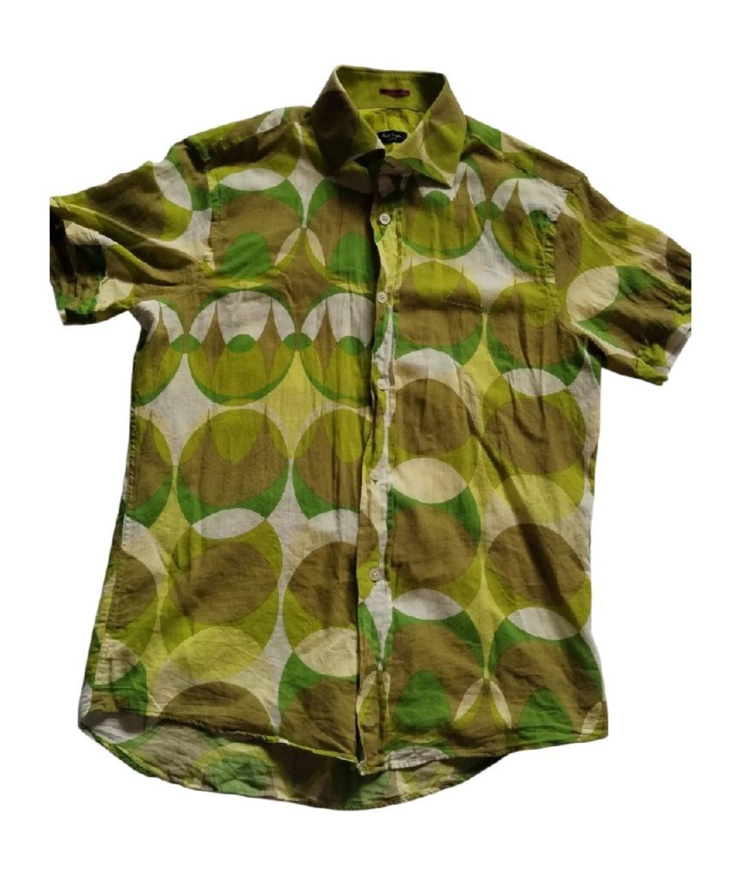 PAUL SMITH Мульти хлопковая кэжуал рубашка, фото 10