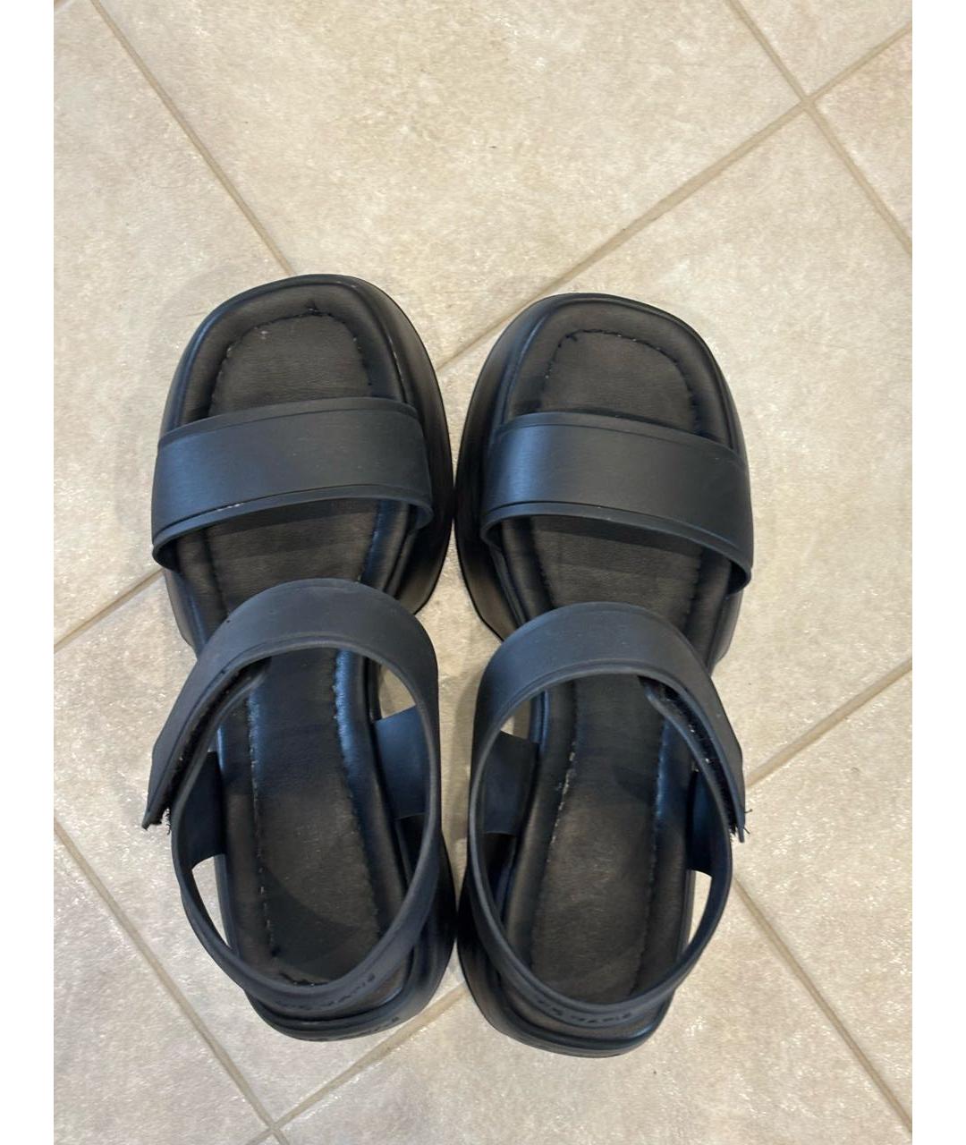 VIC MATIE Черные босоножки, фото 3