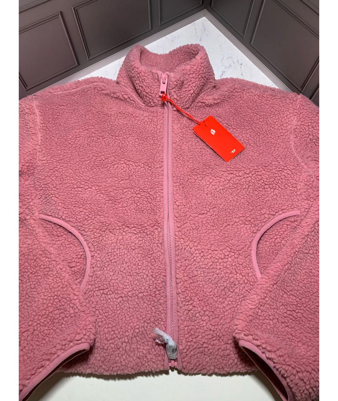 DIESEL Розовая полиэстеровая куртка, фото 5