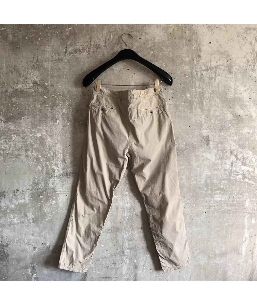 DOLCE&GABBANA Бежевые хлопковые брюки чинос, фото 2