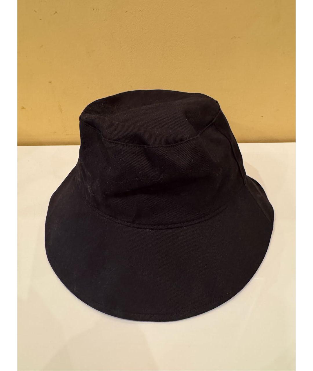 ALO YOGA Черная хлопковая панама, фото 2