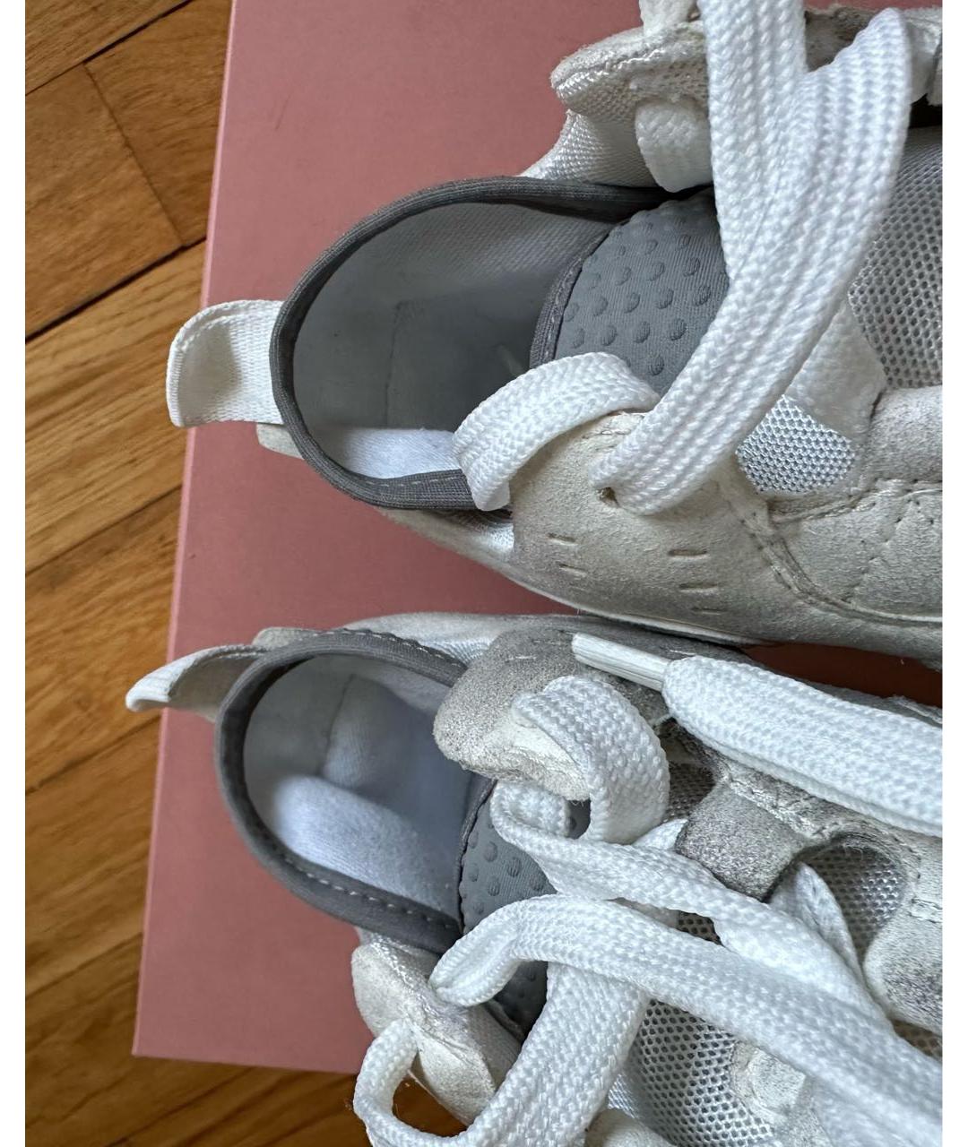 ACNE STUDIOS Серые замшевые кроссовки, фото 6