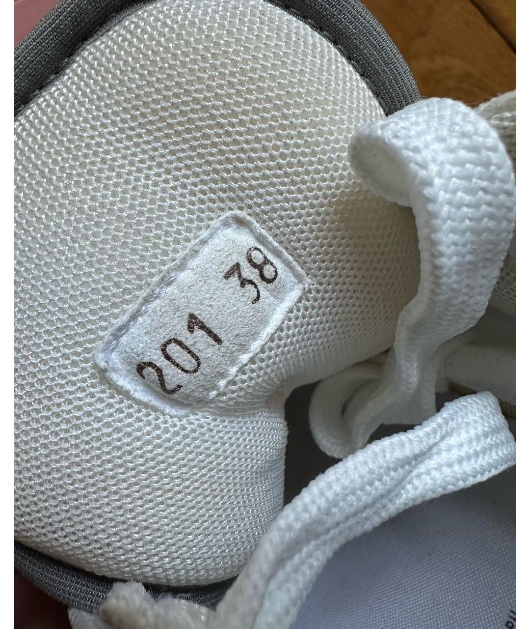 ACNE STUDIOS Серые замшевые кроссовки, фото 5