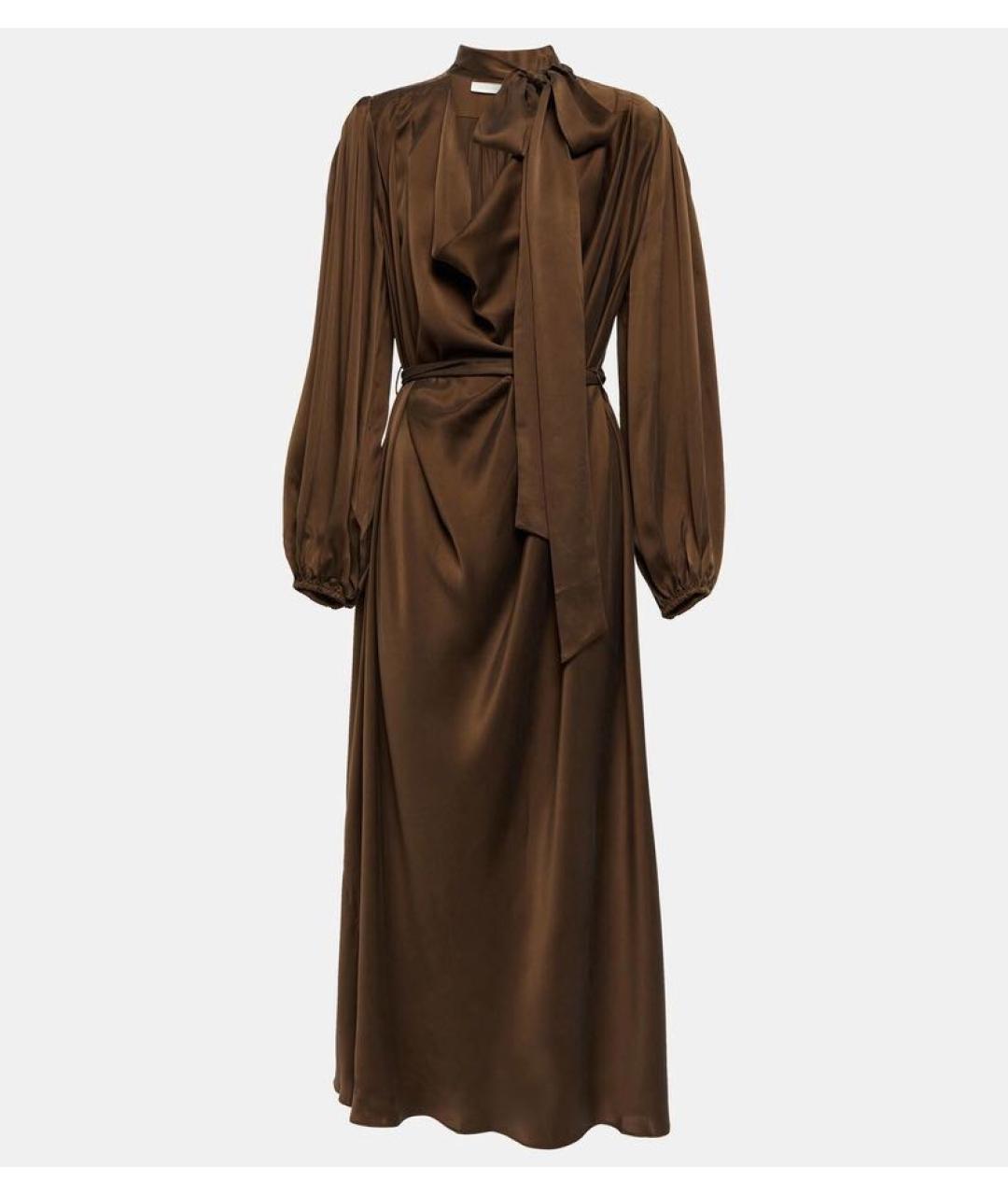 ZIMMERMANN Коричневое платье, фото 6
