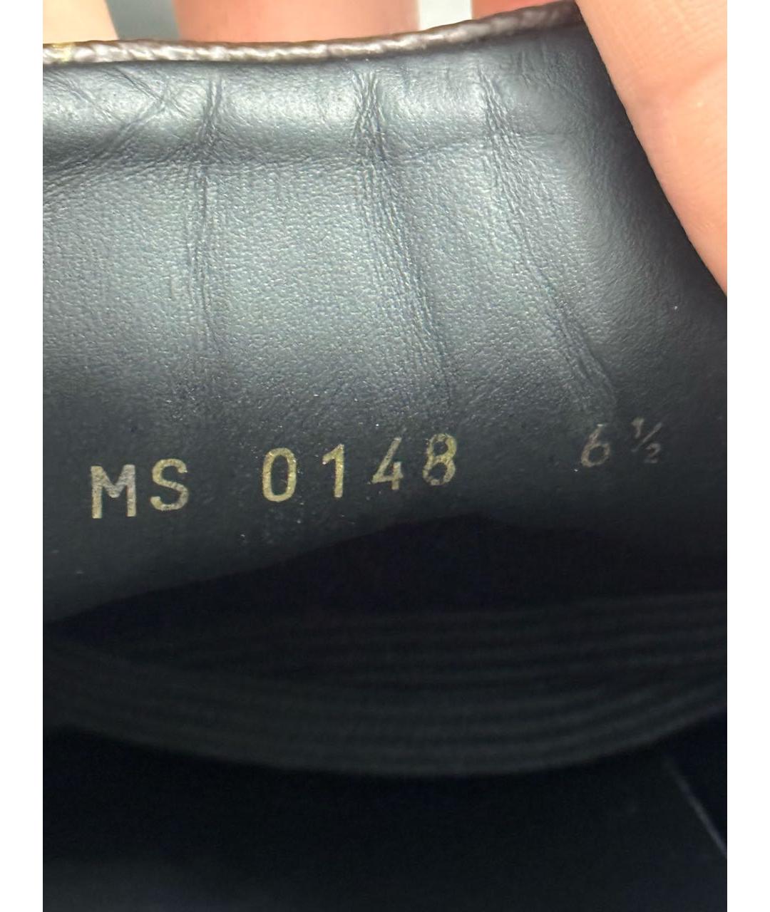 LOUIS VUITTON Коричневые низкие кроссовки / кеды, фото 7