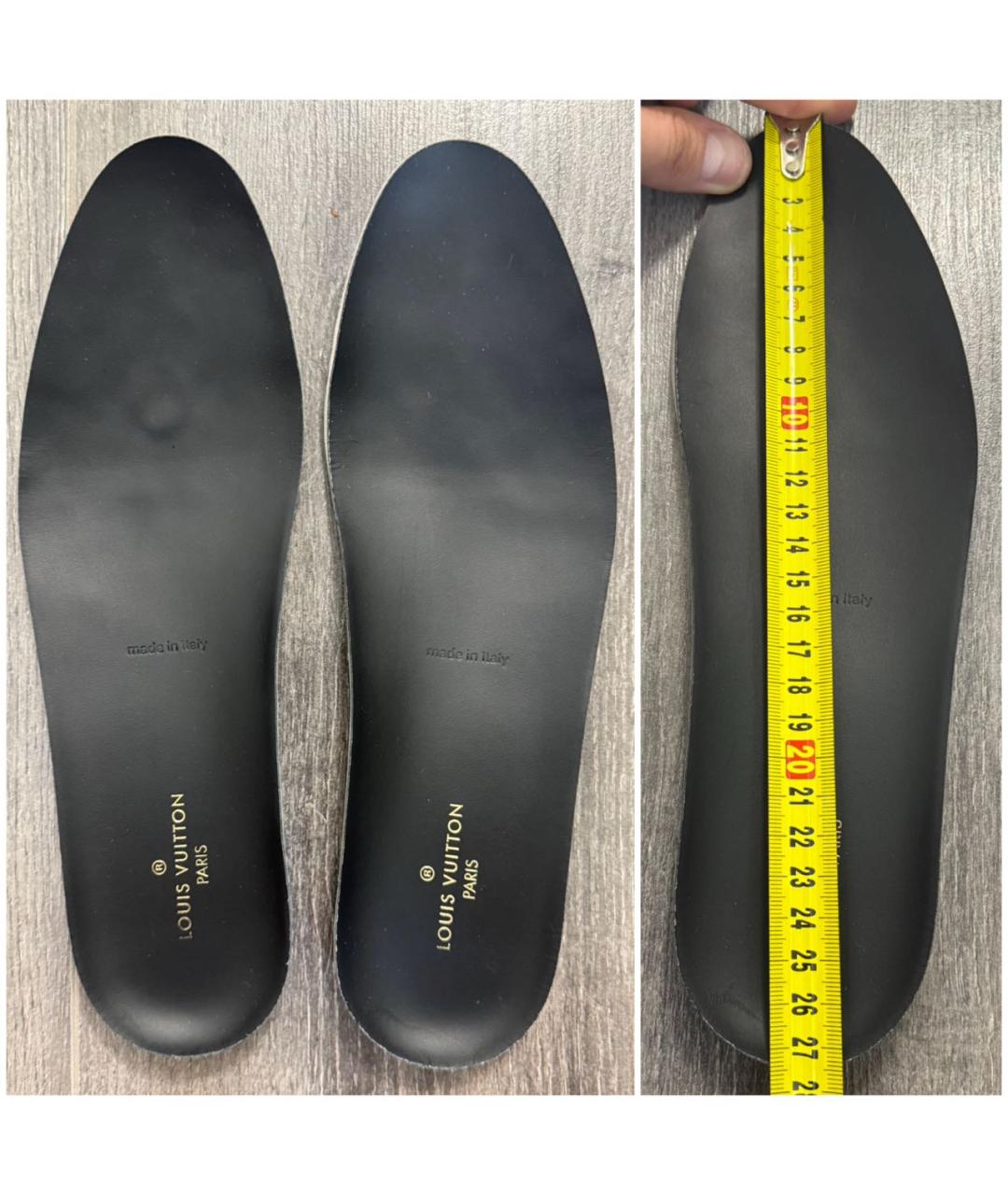 LOUIS VUITTON Коричневые низкие кроссовки / кеды, фото 8