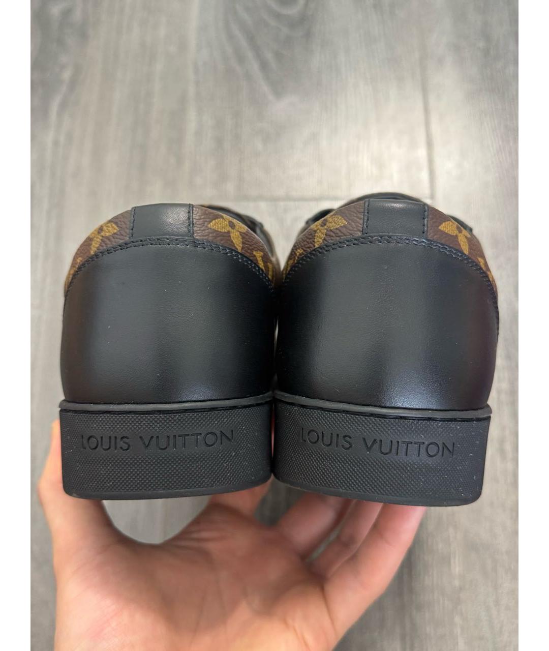 LOUIS VUITTON Коричневые низкие кроссовки / кеды, фото 4