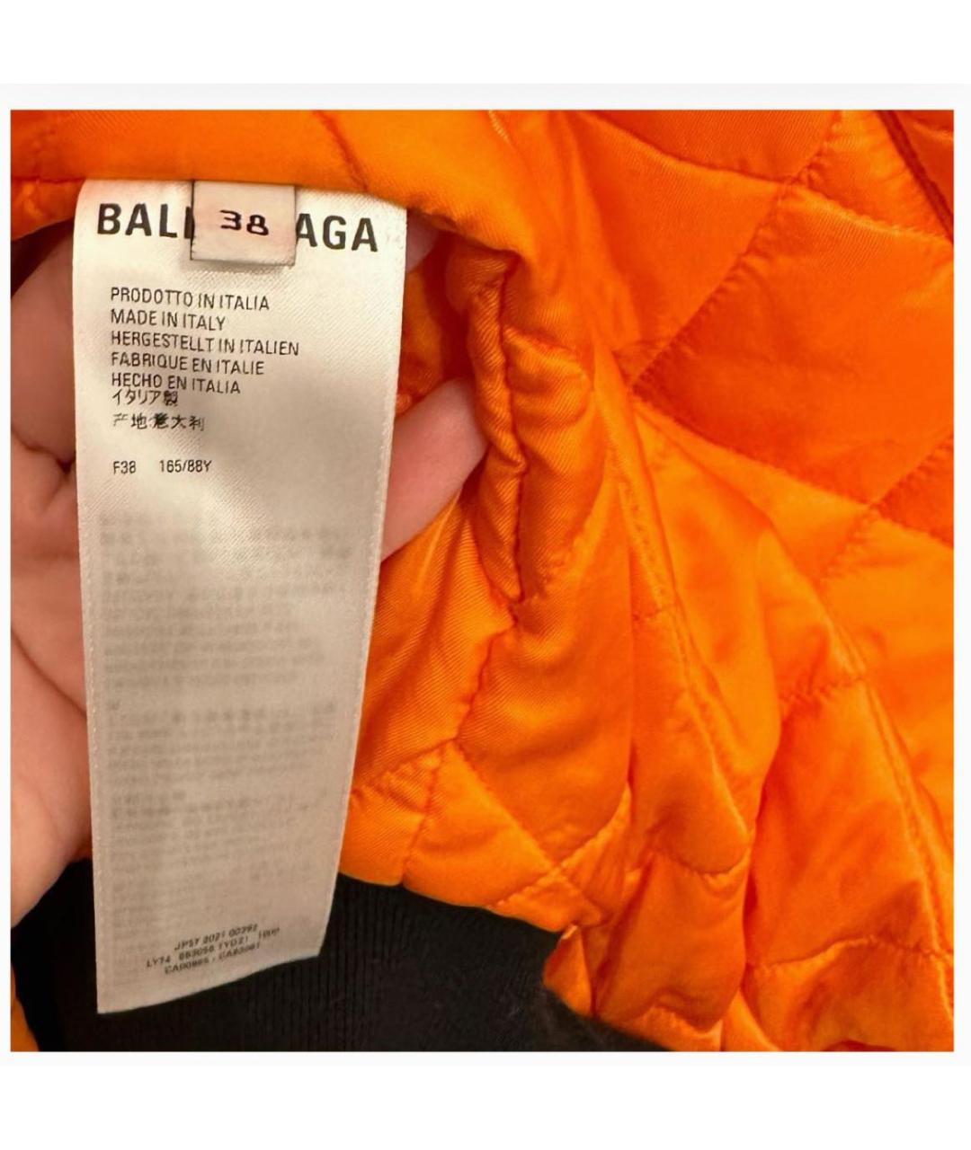 BALENCIAGA Черная куртка, фото 4