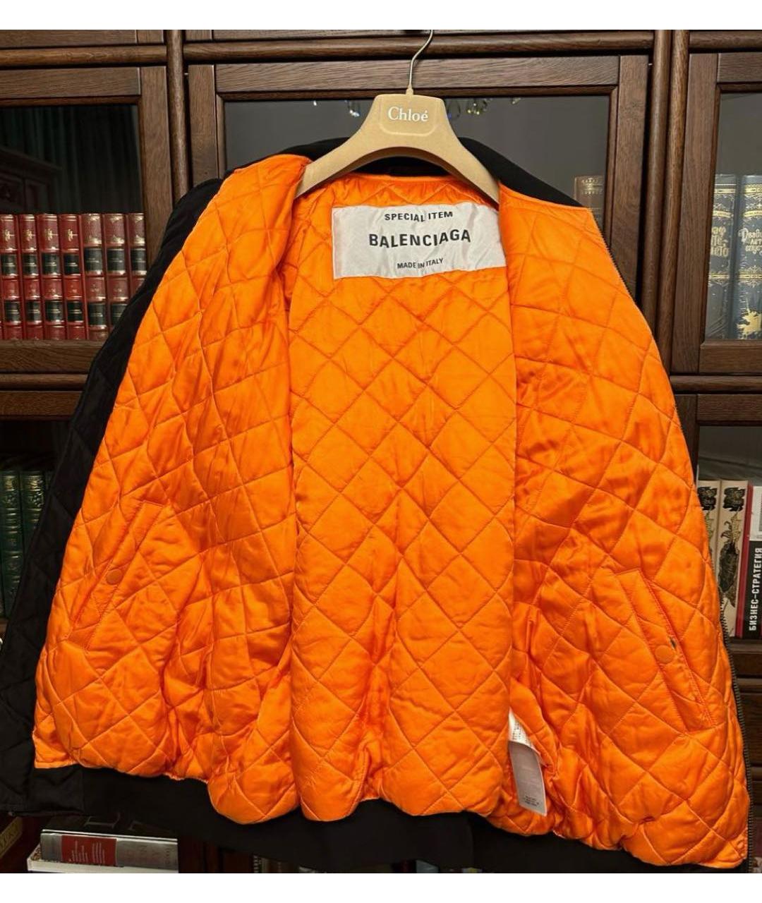 BALENCIAGA Черная куртка, фото 6