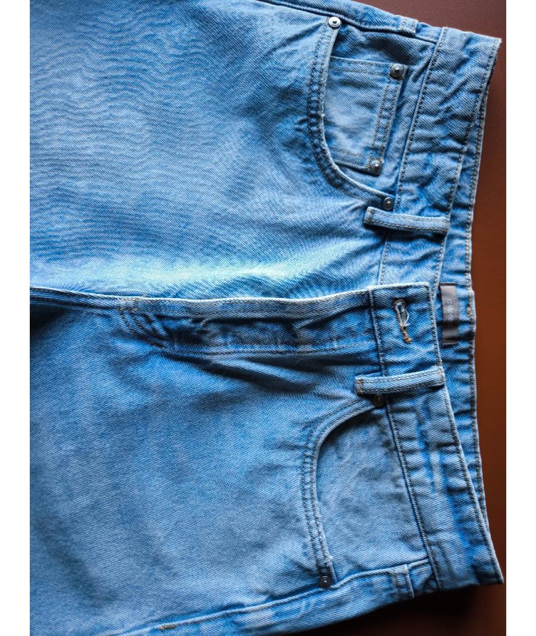 12 STOREEZ Голубые хлопковые шорты, фото 9