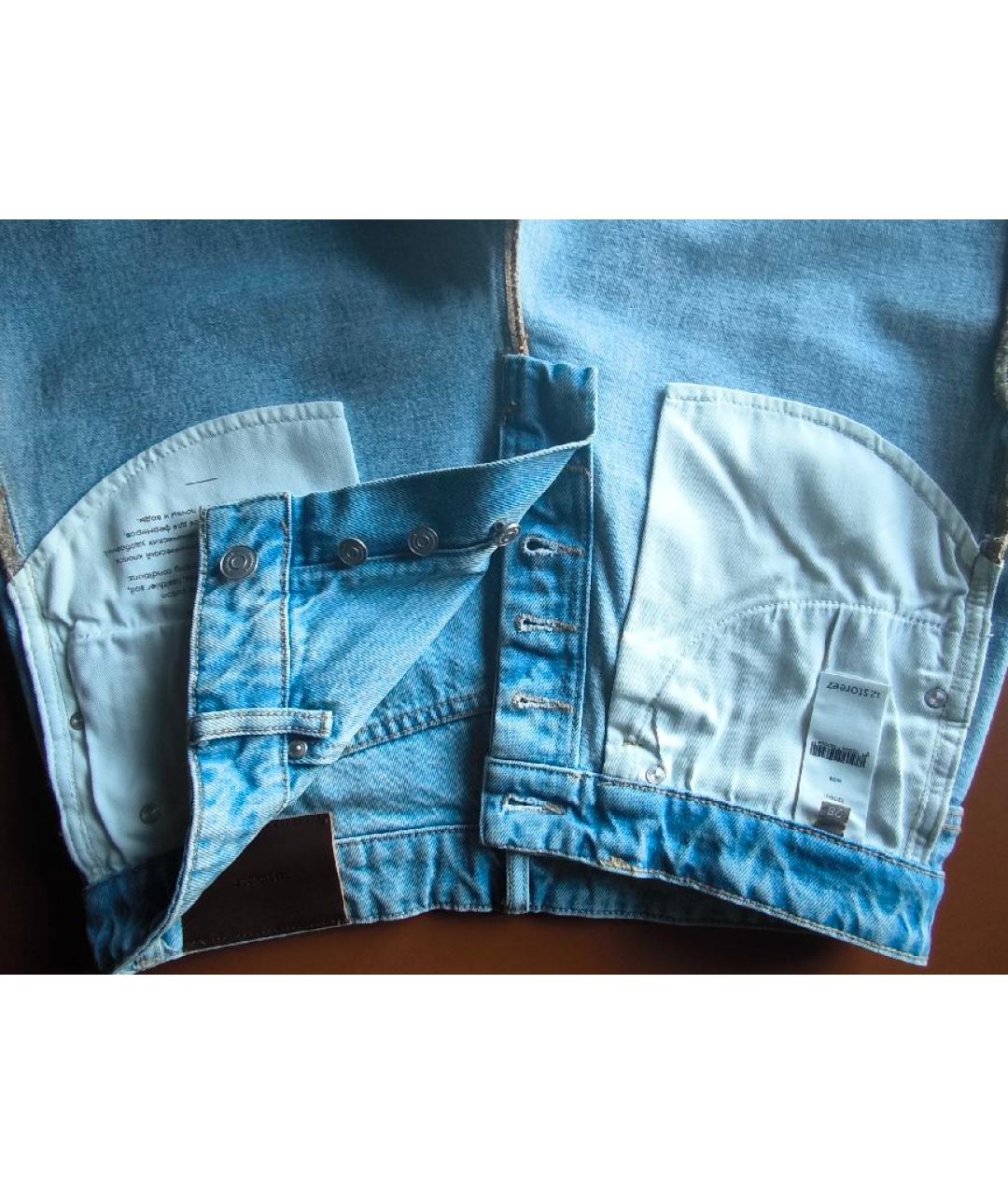 12 STOREEZ Голубые хлопковые шорты, фото 6