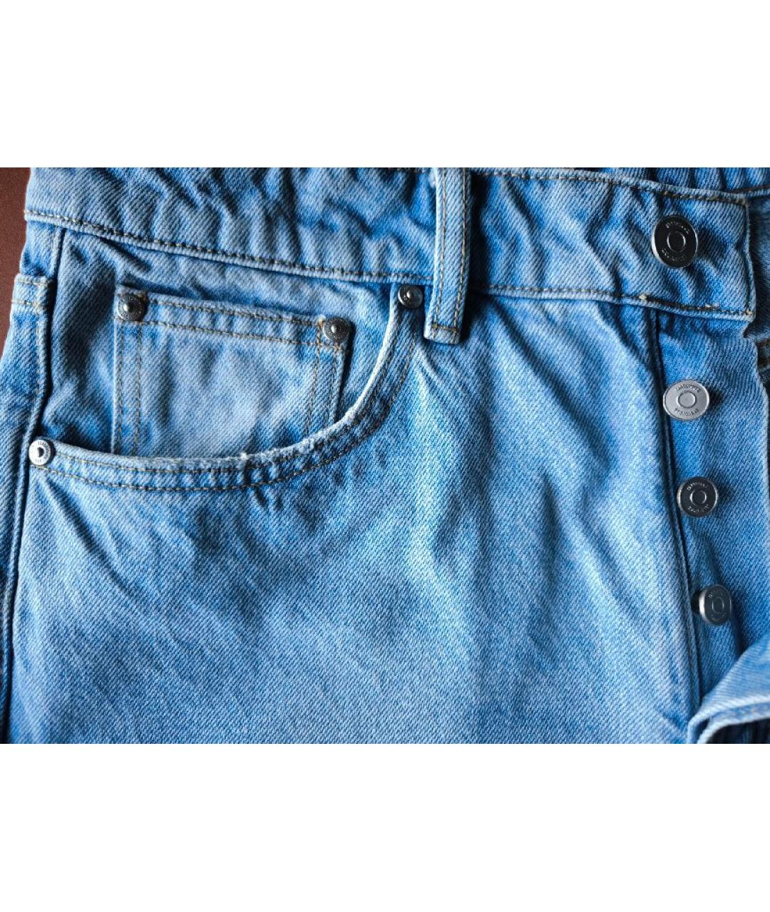 12 STOREEZ Голубые хлопковые шорты, фото 7