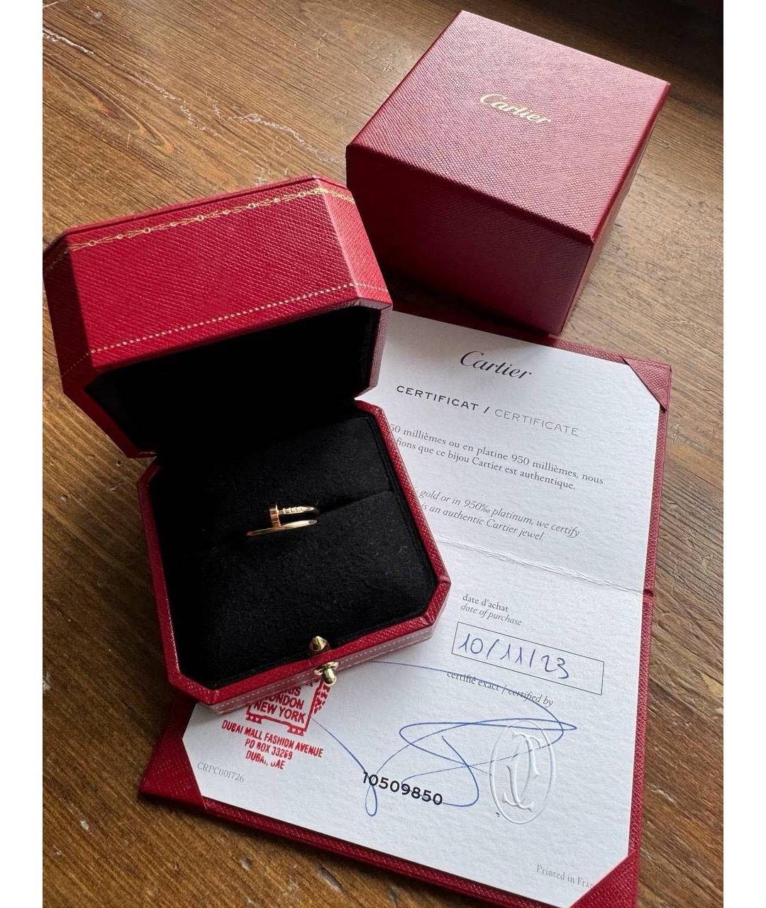 CARTIER Золотое кольцо из розового золота, фото 7