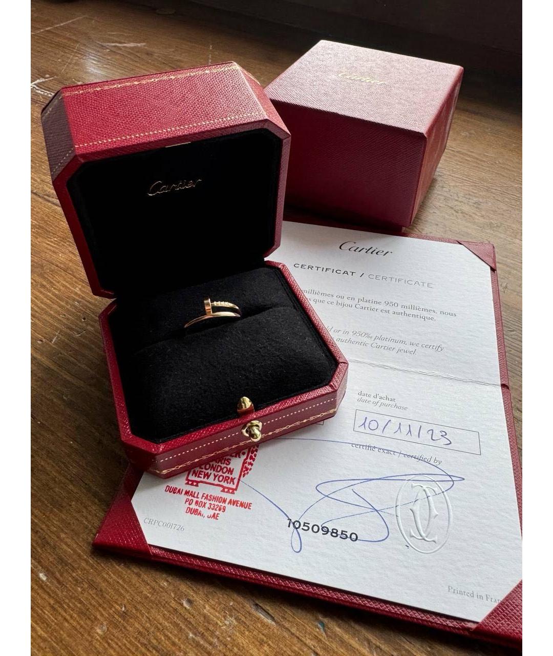 CARTIER Золотое кольцо из розового золота, фото 2