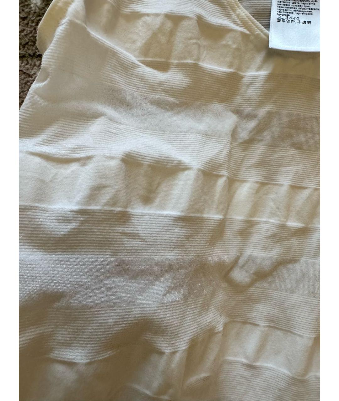 WOLFORD Белое полиамидовое боди, фото 6