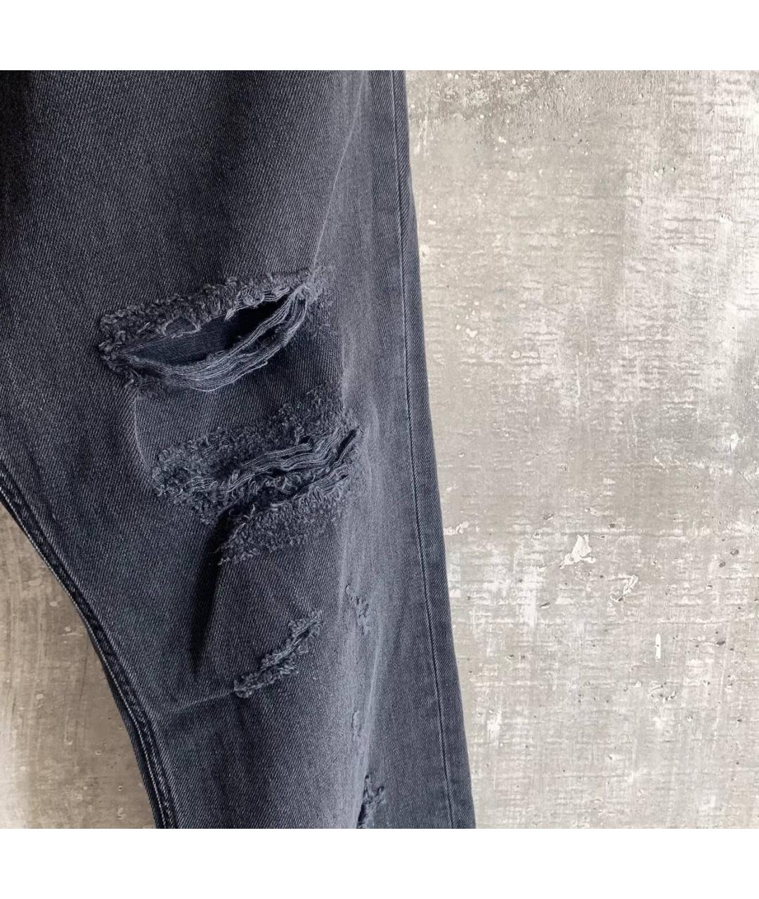 DOLCE&GABBANA Серые хлопковые джинсы скинни, фото 5