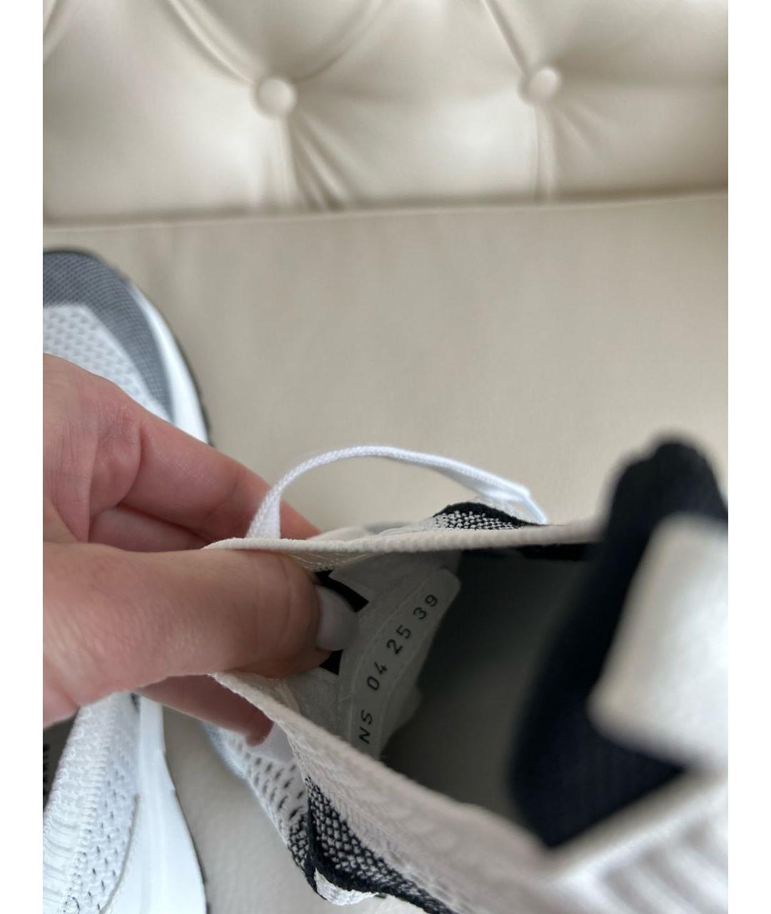 CHRISTIAN DIOR Белые текстильные кроссовки, фото 7