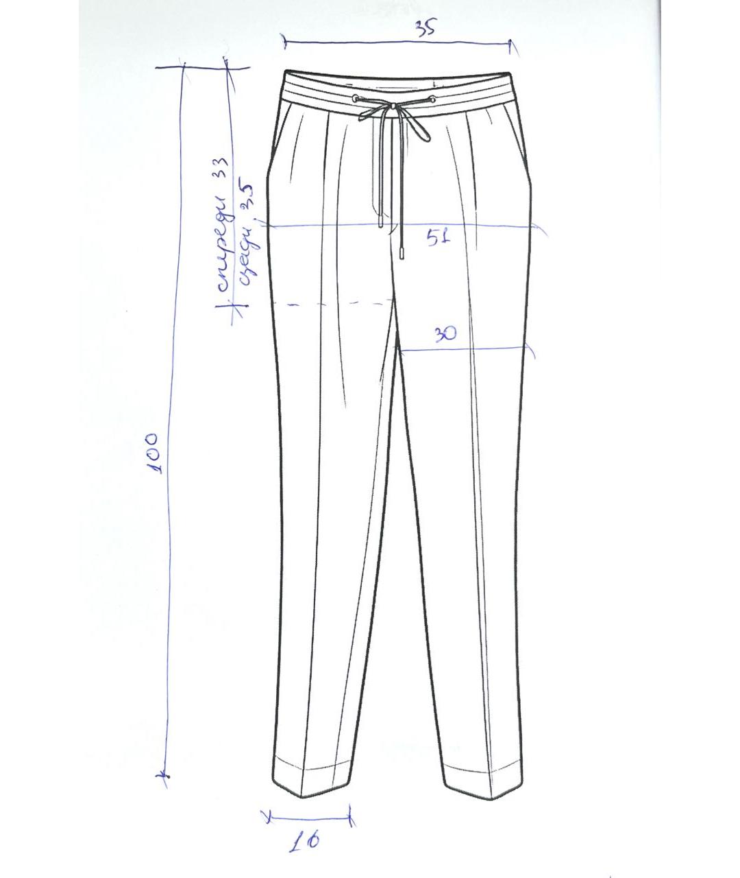 HUGO Черные вискозные брюки узкие, фото 7